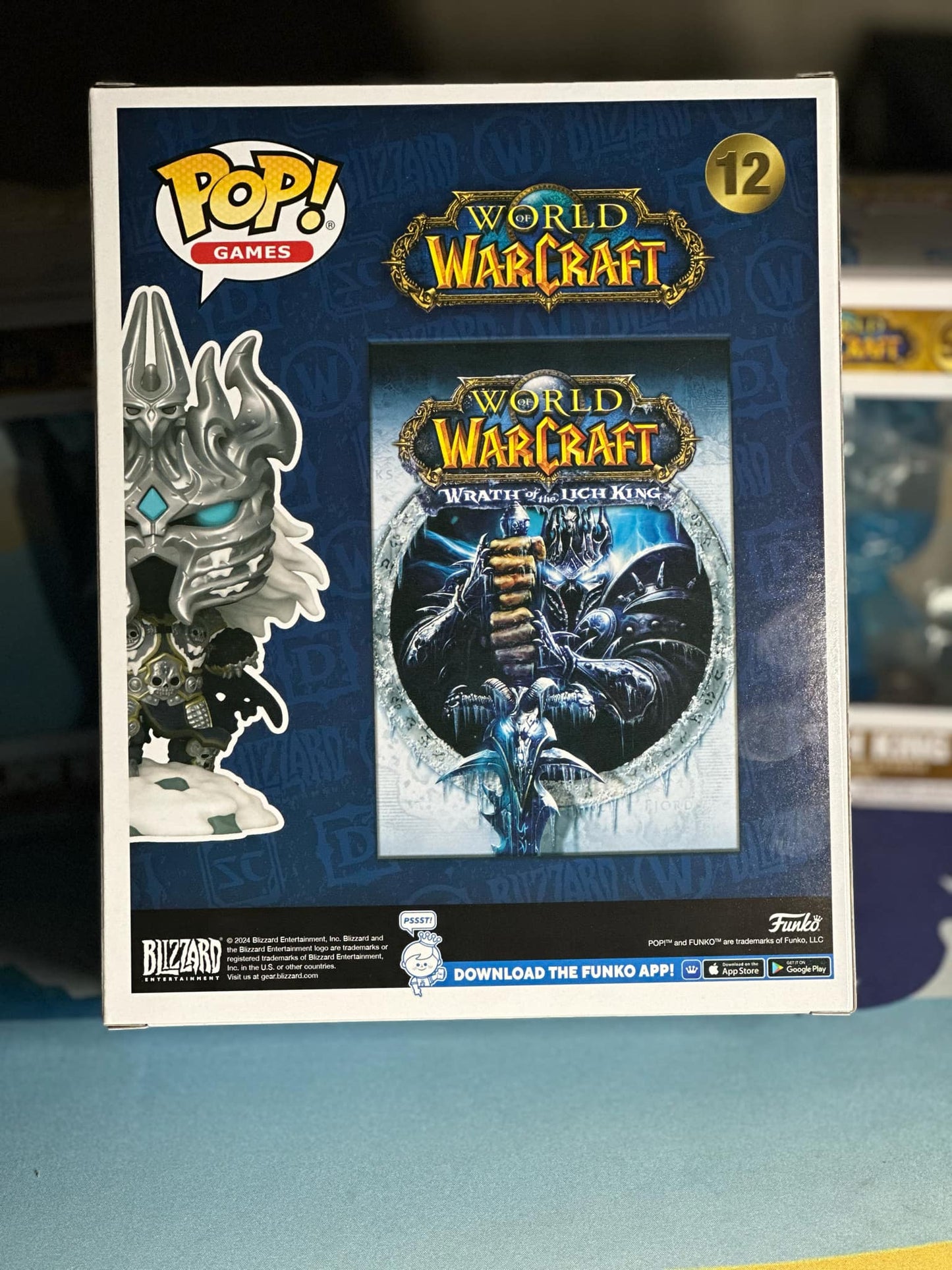 World of Warcraft: Wrath of the Lich King - The Lich King Glow Pop! Game Cover