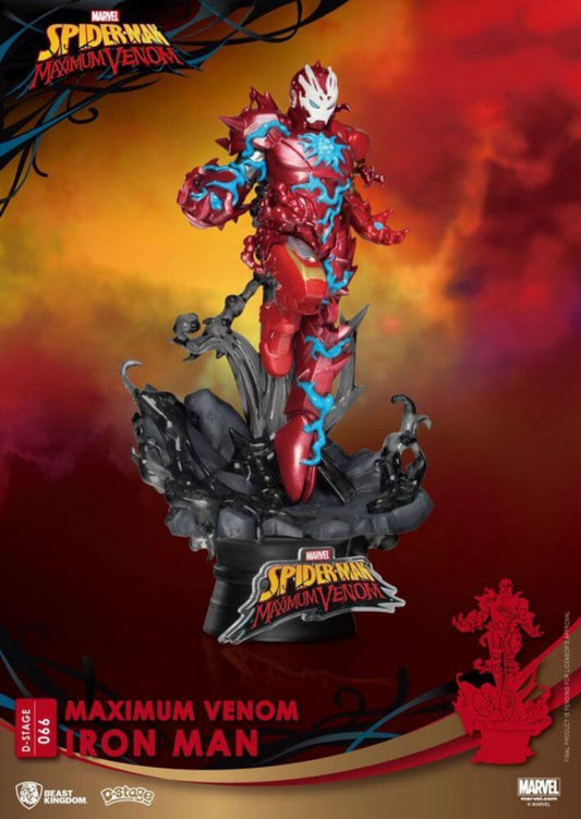 MARVEL - D STAGE - MAXIMUM VENOM IRONMAN