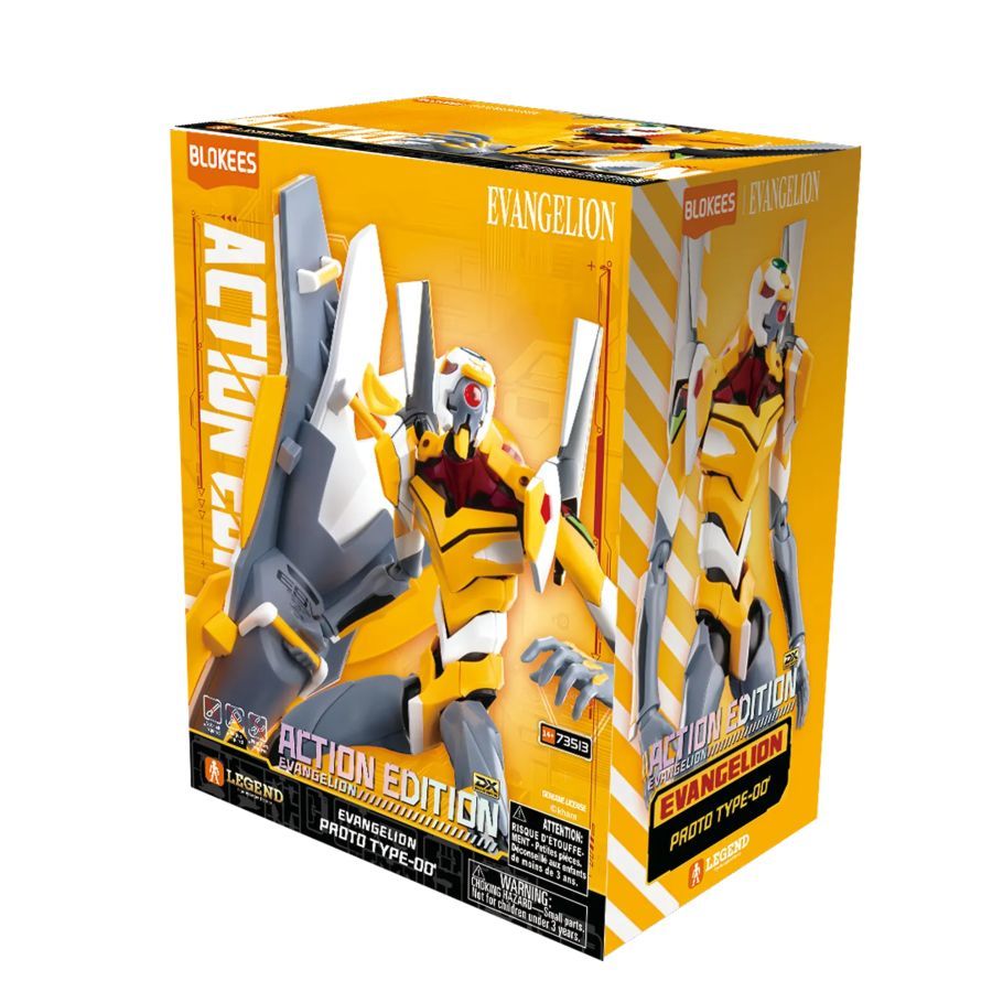 Evangelion – Action Edition EVA Unit-00 Proto Model Kit - Blokees
