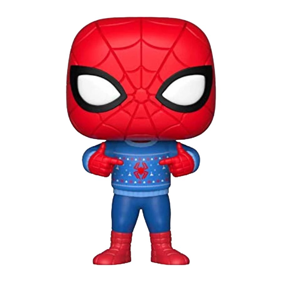 Spider-Man Marvel Comics - Spider-Man with Ugly Sweater Pop! Vinyl