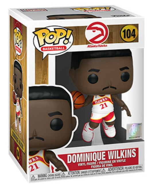 NBA - Legends – Dominique Wilkins Hawks Home Pop! Vinyl