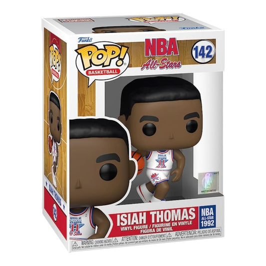 NBA - Legends – Isiah Thomas White All Star Uni 92 Pop! Vinyl
