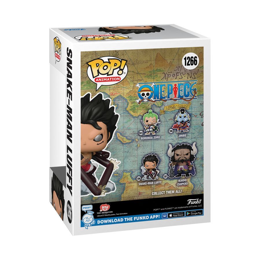 One Piece – Snake Man Luffy Pop! Vinyl