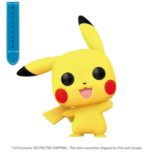 Pokemon - Pikachu Waving Flocked Pop! Vinyl
