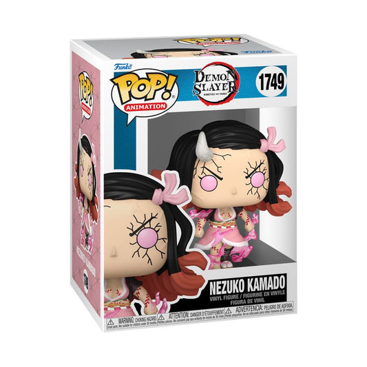 Funko Pop! vinyl figure packaging of Nezuko Kamado from Demon Slayer on a white background