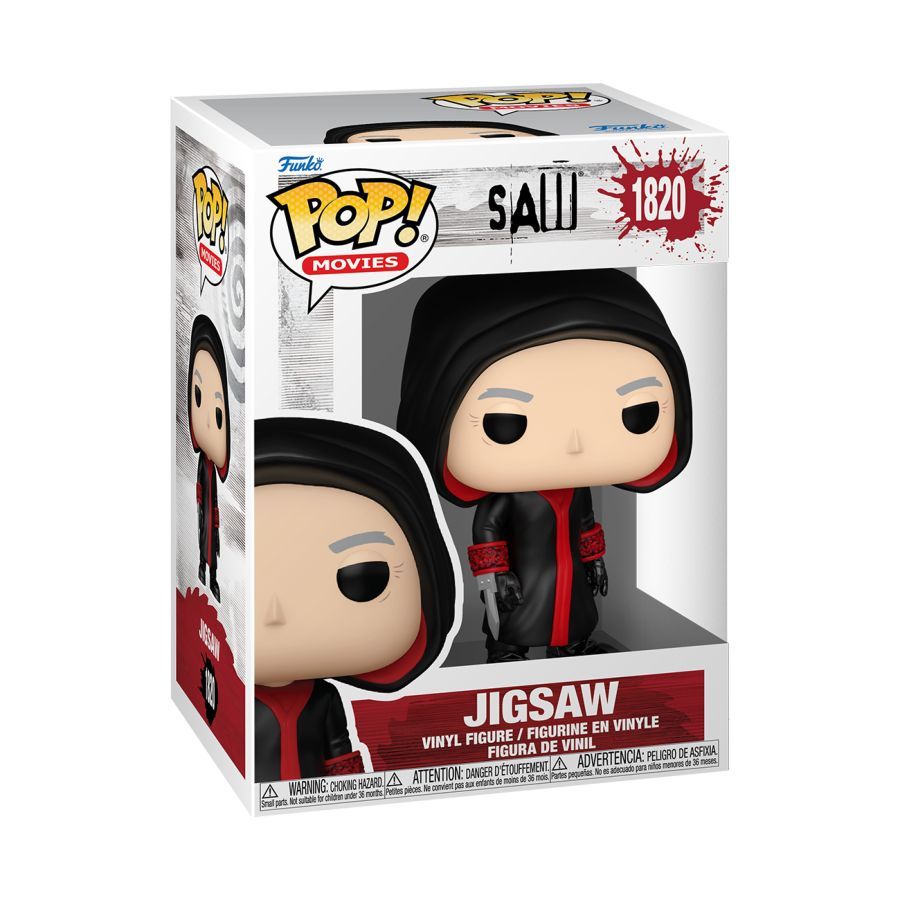 Saw: 10th Anniversary – Jigsaw Killer Pop! Vinyl
