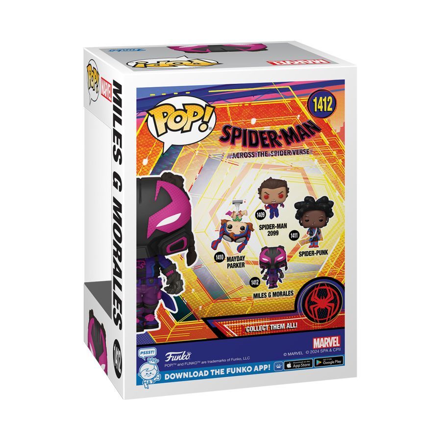 Spider-Man: Across the Spider-Verse - Miles G Morales Pop! Vinyl