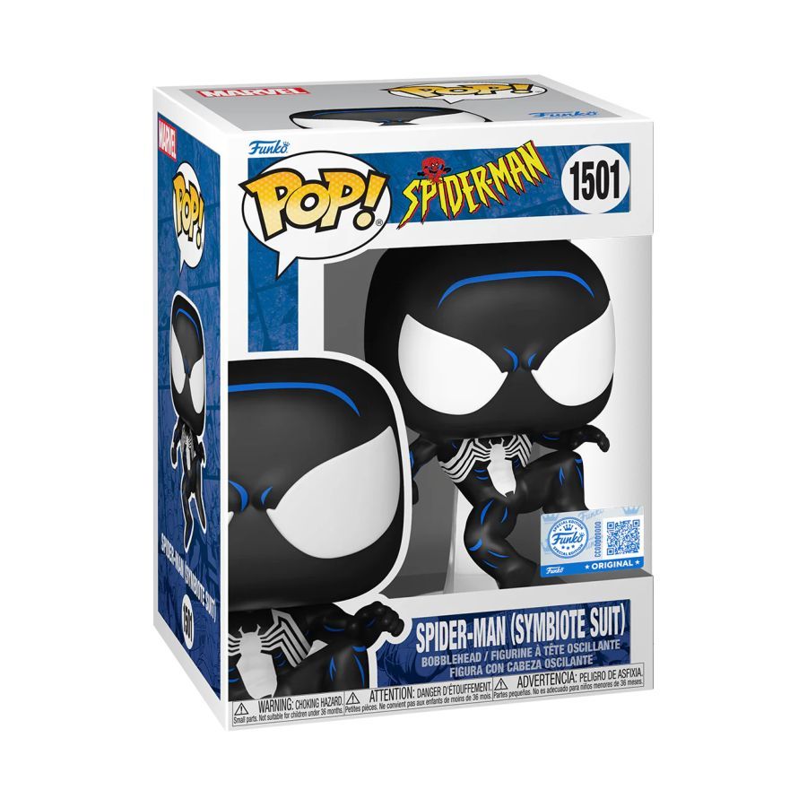Spider-Man: The Animated Series – Spider-Man (Symbiote Suit) Pop! Vinyl