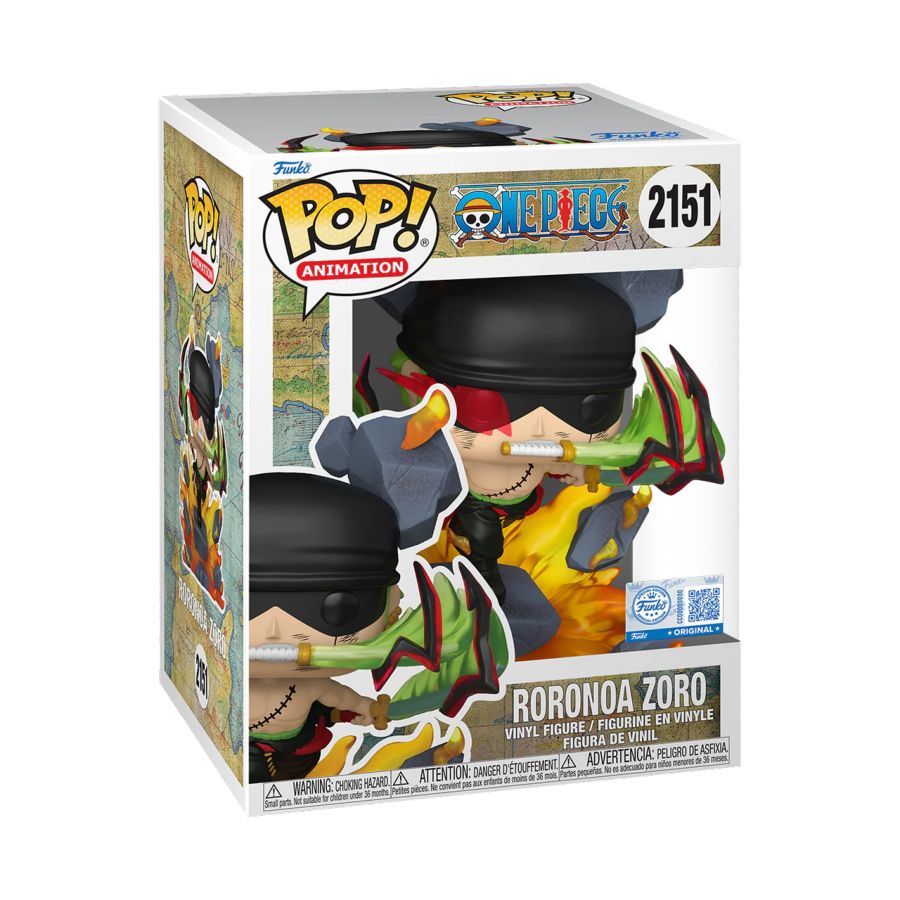 One Piece – Zoro (King of Hell) Exclusive Pop! Premium