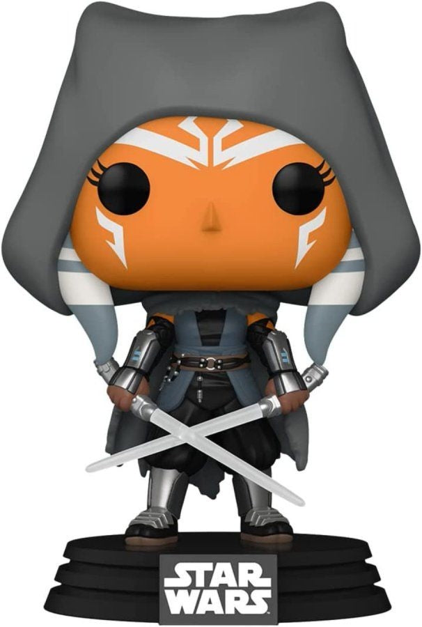 Star Wars Mandalorian Ahsoka (Hooded) Funko Pop! Vinyl