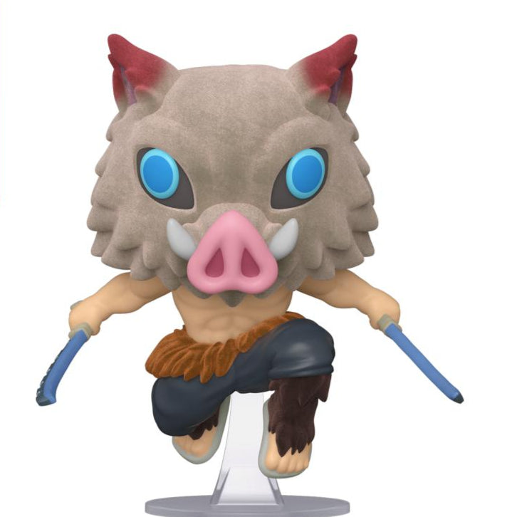 Demon Slayer Kimetsu no Yaiba - Inosuke Hashibira Pop! Vinyl (Flocked)