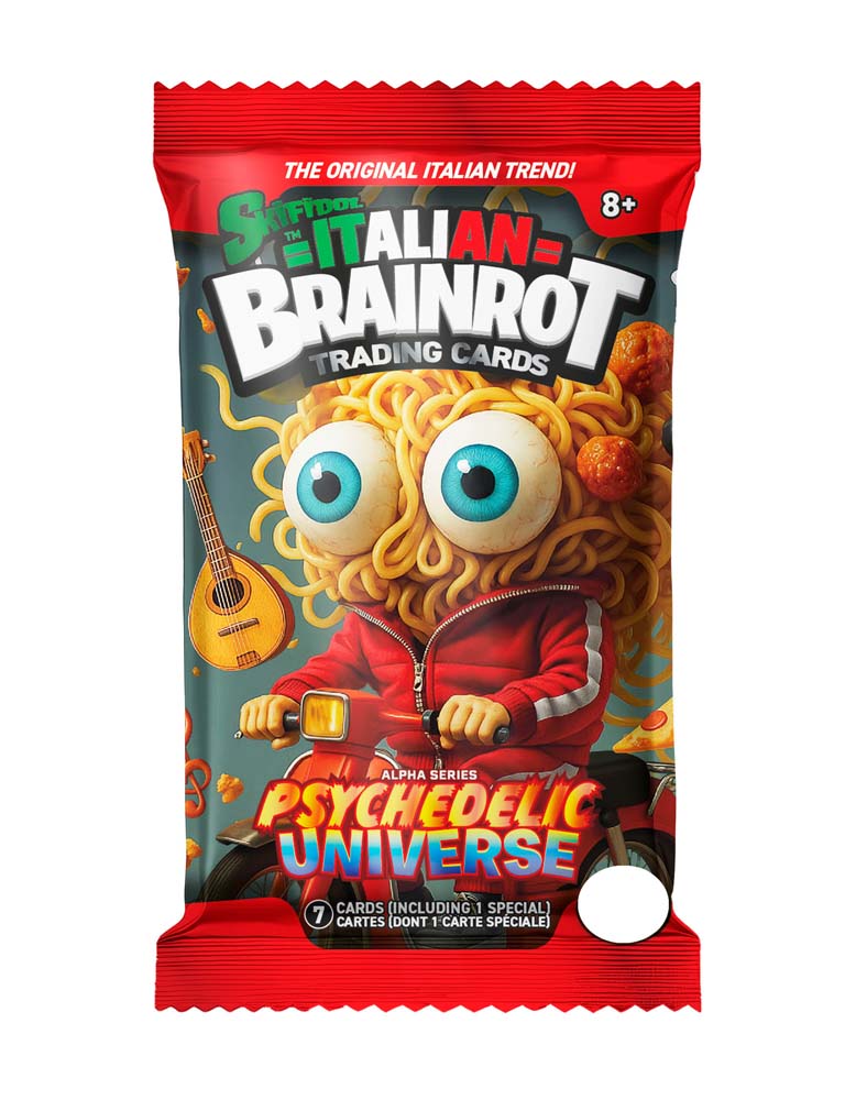 Skifidol Italian Brainrot Trading Card Game Booster Pack Box (Alpha Series)