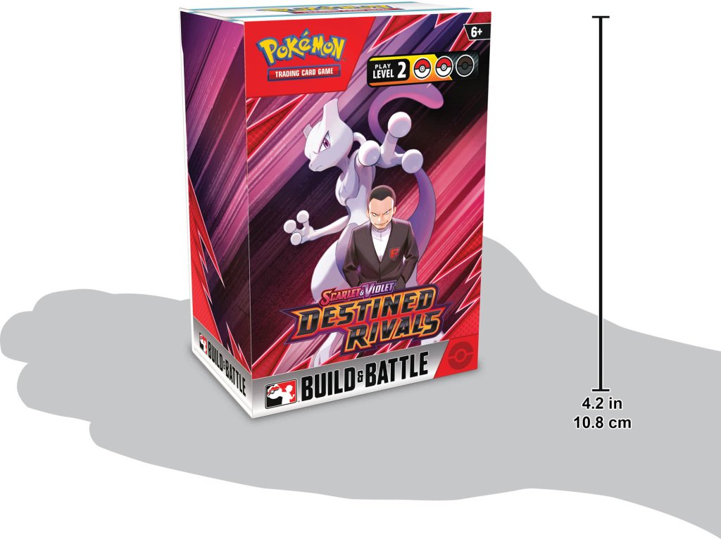 Pokemon TCG Scarlet & Violet Destined Rivals Build & Battle Box