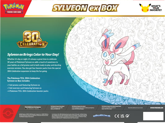 Pokemon TCG: 30th Celebration Sylveon ex Box / Greninja ex Box PREORDER