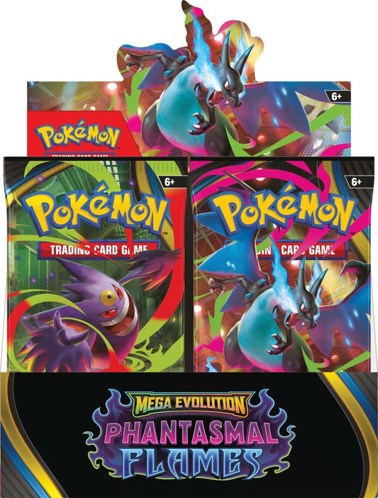 Pokemon TCG: Mega Evolution - Phantasmal Flames Booster Box **PREORDER 14/11