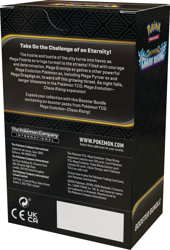 Pokémon TCG: Mega Evolution Chaos Rising Booster Bundle (PREORDER)