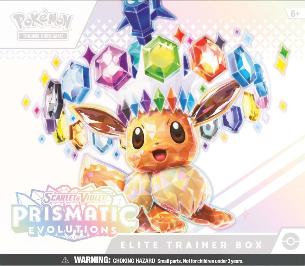POKÉMON TCG Scarlet & Violet 8.5 Prismatic Evolutions Elite Trainer Box