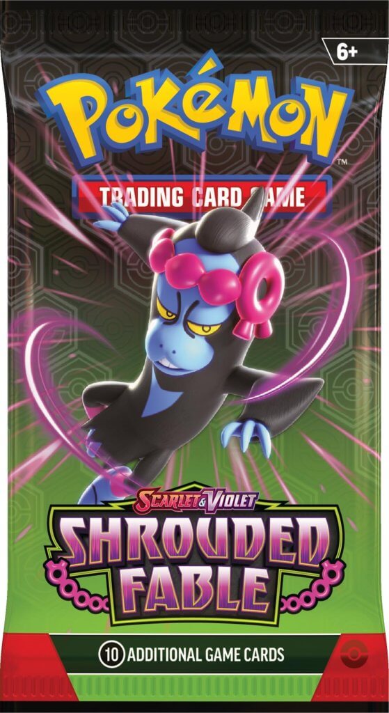 POKÉMON TCG Scarlet & Violet 6.5 Shrouded Fable Booster Pack (ASSORTED)
