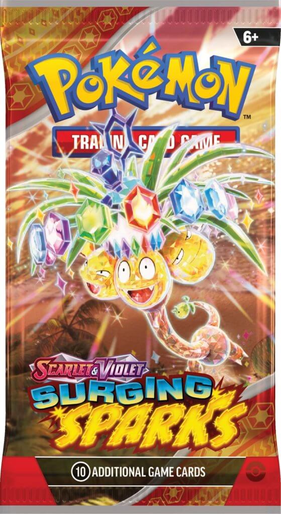 POKÉMON TCG Scarlet and Violet Surging Sparks Booster Pack (ASSORTED)