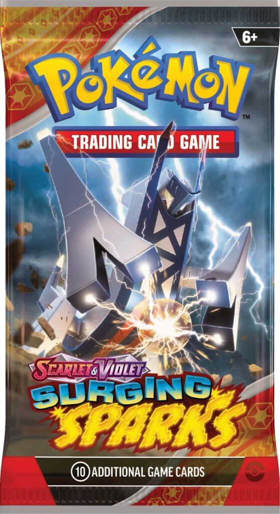 POKÉMON TCG Scarlet and Violet Surging Sparks Booster Pack (ASSORTED)