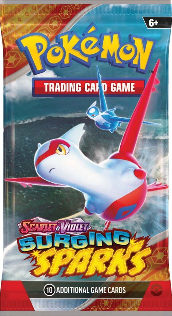 POKÉMON TCG Scarlet and Violet Surging Sparks Booster Pack (ASSORTED)