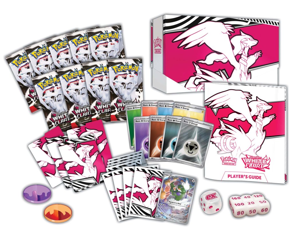 POKÉMON TCG: Scarlet & Violet— White Flare Elite Trainer Box