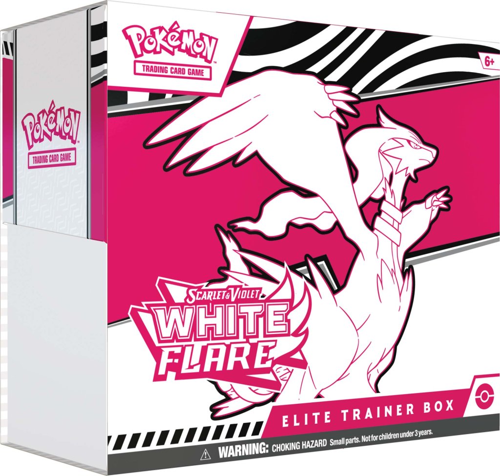 POKÉMON TCG: Scarlet & Violet— White Flare Elite Trainer Box