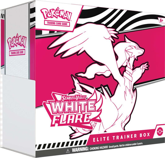POKÉMON TCG: Scarlet & Violet— White Flare Elite Trainer Box