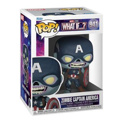 What If - Zombie Captain America Pop! Vinyl