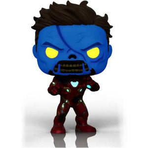 What If - Zombie Iron Man Glow Pop! Vinyl