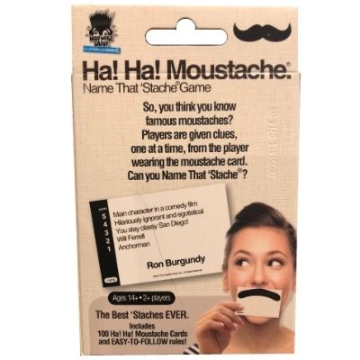 Ha Ha Moustache : Name That Stache Party Game