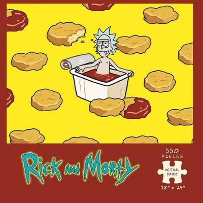 Rick and Morty - Szechuan Hot Tub Puzzle 550 piece