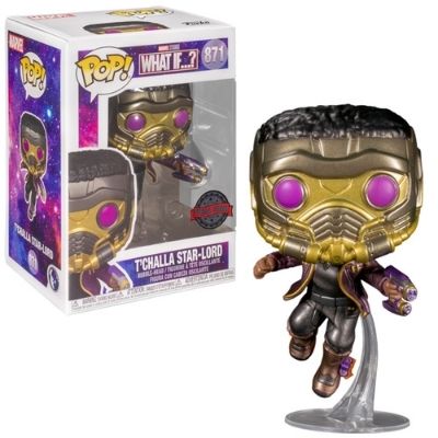 What If - T'Challa Star-Lord Metallic Pop! Vinyl