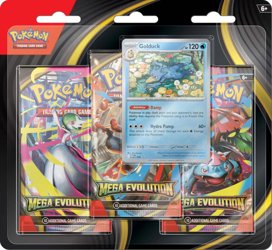 POKÉMON TCG : Mega Evolution - Three Booster Blister