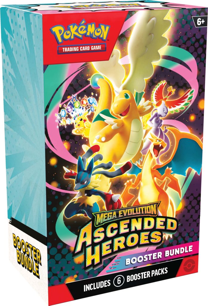 Pokémon TCG: Mega Evolution— Ascended Heroes Booster Bundle PRE ORDER 24.04.26