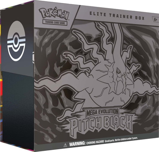 Pokémon TCG: Mega Evolution— Pitch Black Elite Trainer Box PREORDER 17.07.26