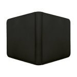 ULTRA PRO Vivid 12-Pocket Zippered PRO-Binder: Black