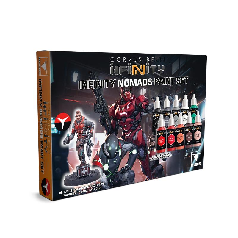 Infinity - Nomads Paint Set Alguacil Paramedic Exclusive Expansion