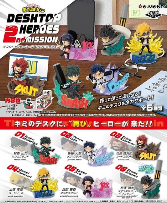My Hero Academia DesQ Desktop Heroes 2nd Mission (All 6)