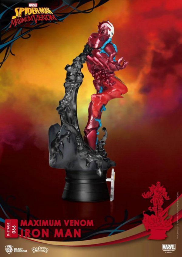 MARVEL - D STAGE - MAXIMUM VENOM IRONMAN