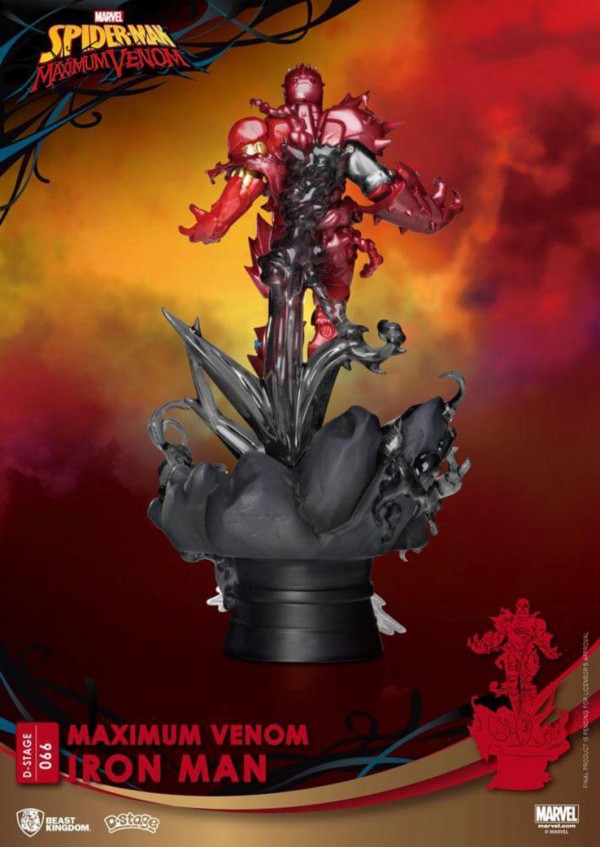 MARVEL - D STAGE - MAXIMUM VENOM IRONMAN