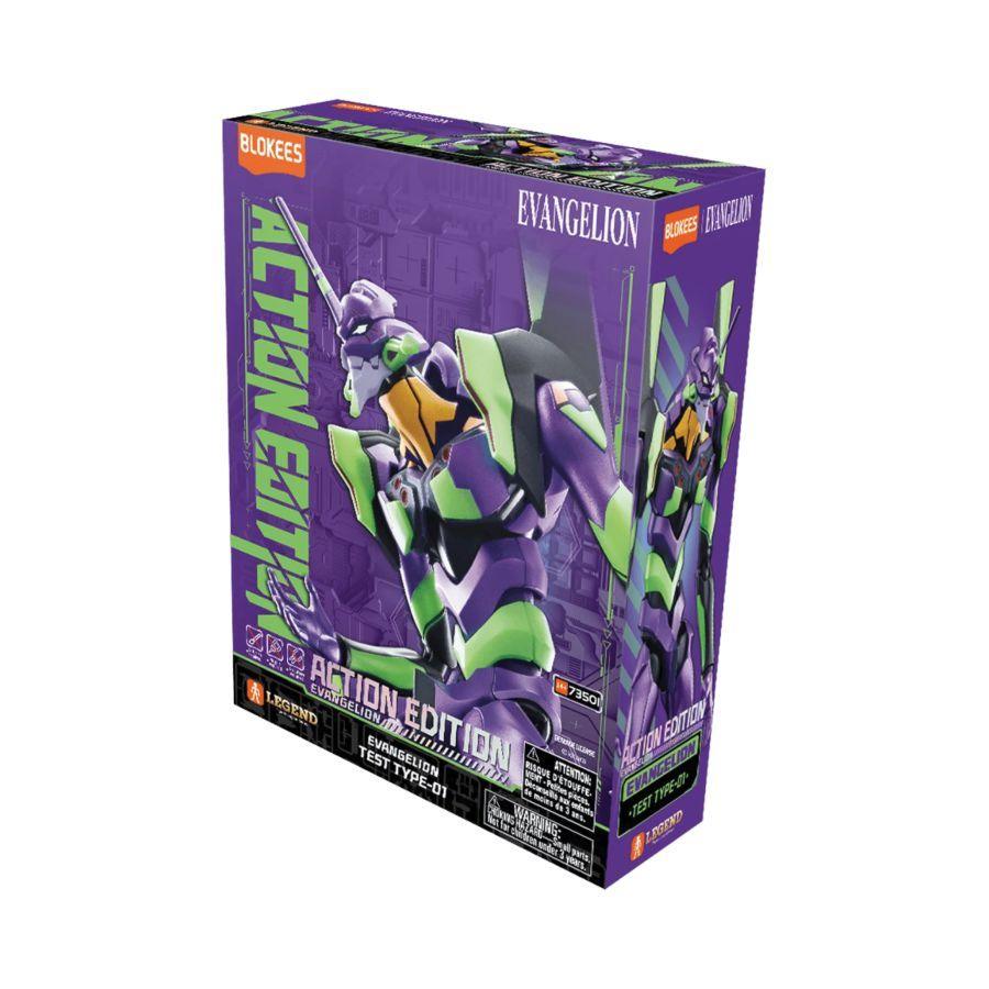 Evangelion – Action Edition EVA Unit-01 Test Model Kit - Blokees