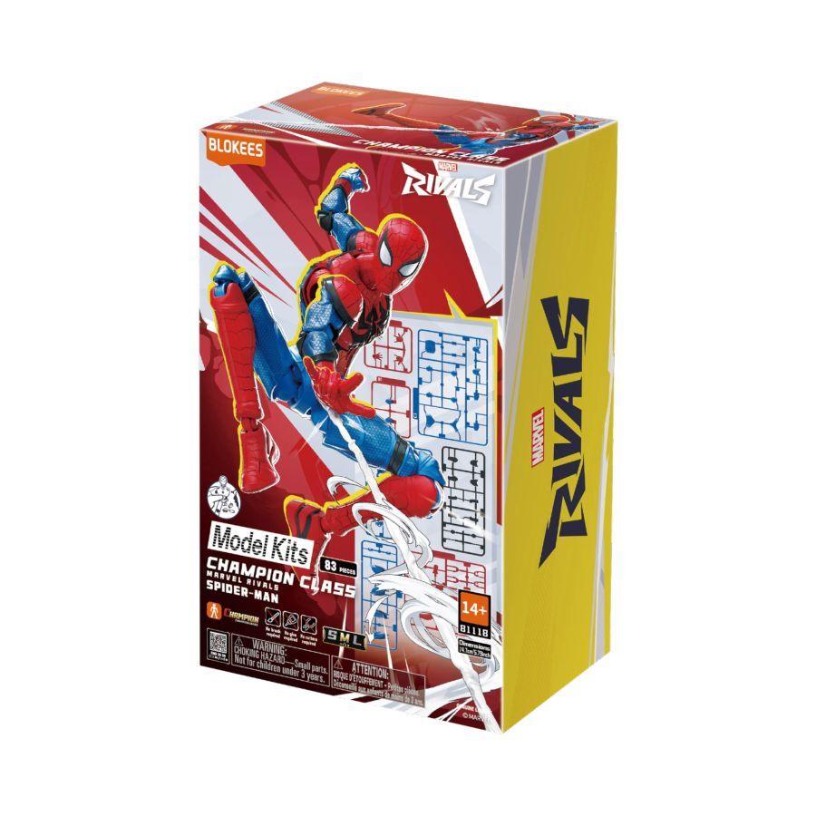 Marvel Rivals – Champion Class 06 Spider-Man Model Kit - Blokees