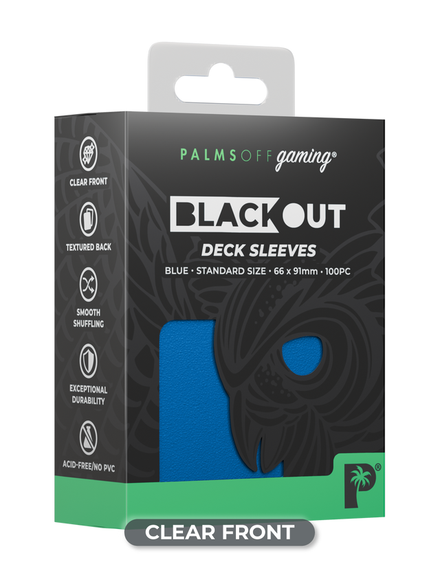 Blackout Deck Sleeves - Standard Size - Clear