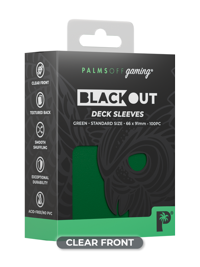 Blackout Deck Sleeves - Standard Size - Clear