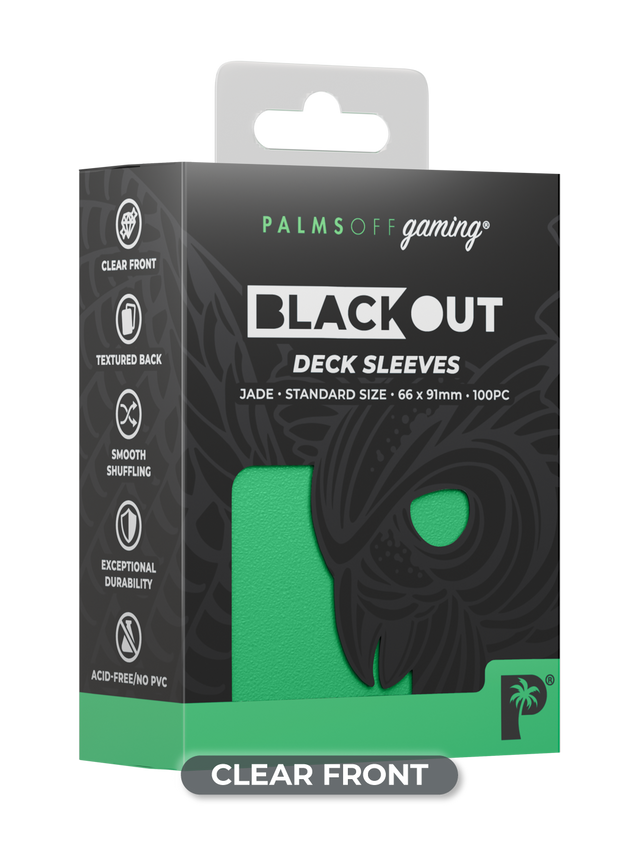 Blackout Deck Sleeves - Standard Size - Clear