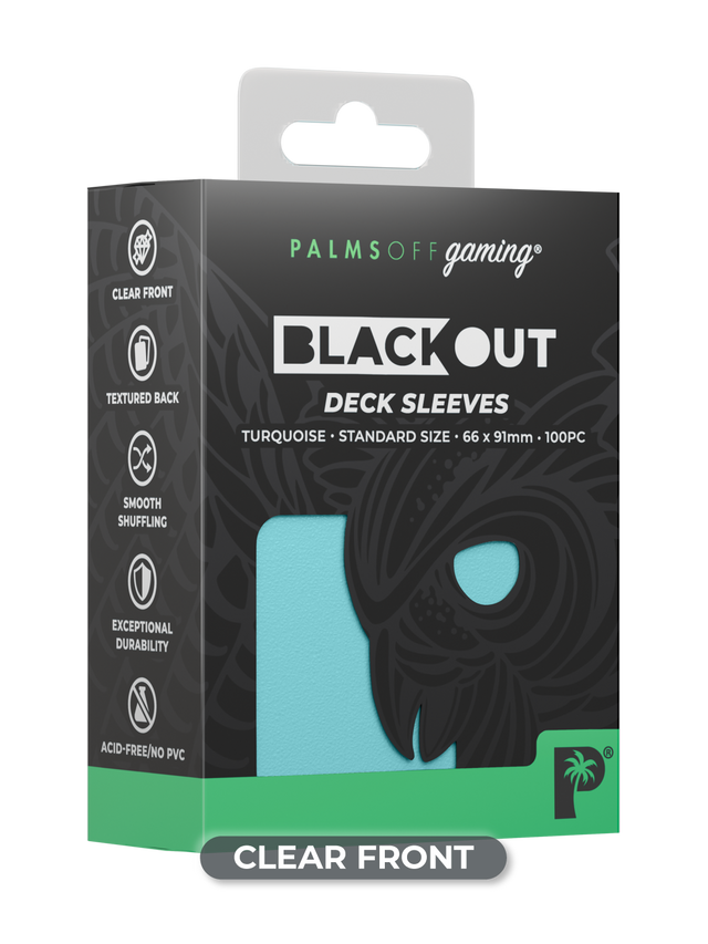 Blackout Deck Sleeves - Standard Size - Clear