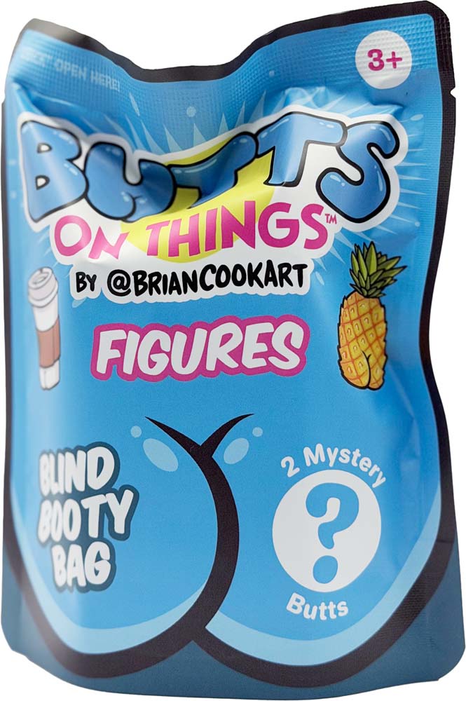 Butts On Things Blind 2-Piece Figurine Bag