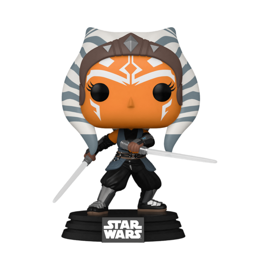 Star Wars: The Mandalorian - Ahsoka with Lightsabers Pop! Vinyl