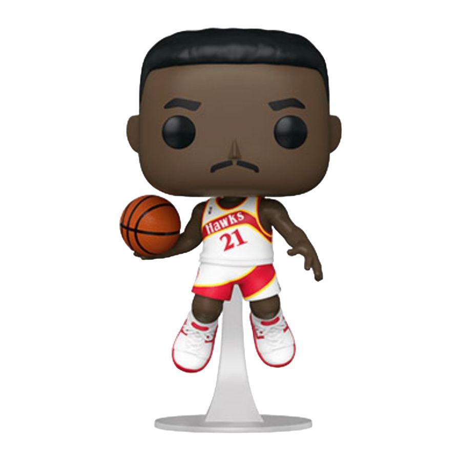 NBA - Legends – Dominique Wilkins Hawks Home Pop! Vinyl